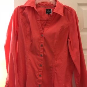 Express V-neck long sleeve shirt